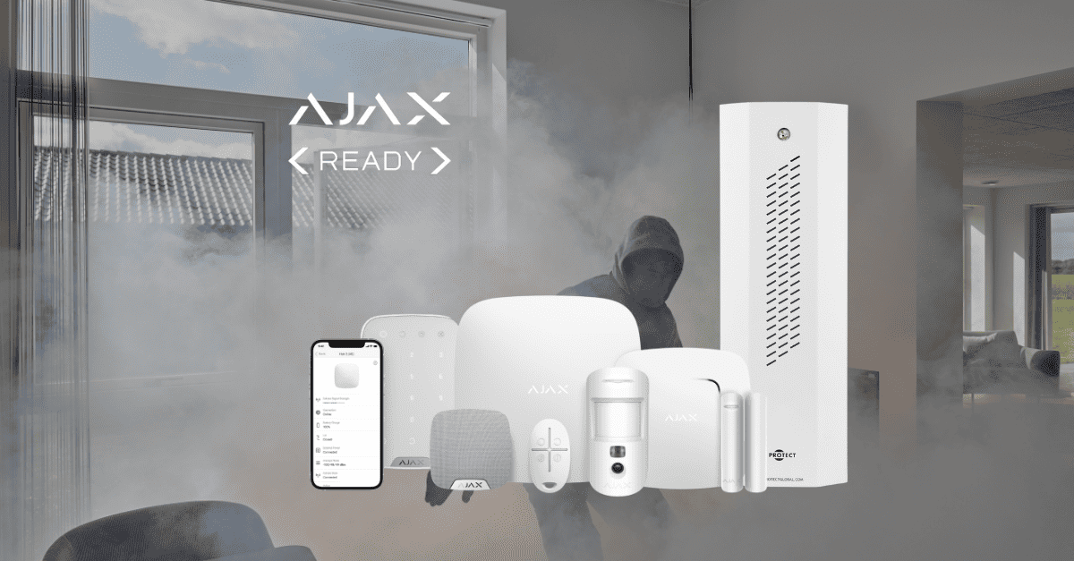 Verbesserte Sicherheit mit Ajax-Alarmen und PROTECT-Nebelkanonen: Ein drahtloses Sicherheitssystem