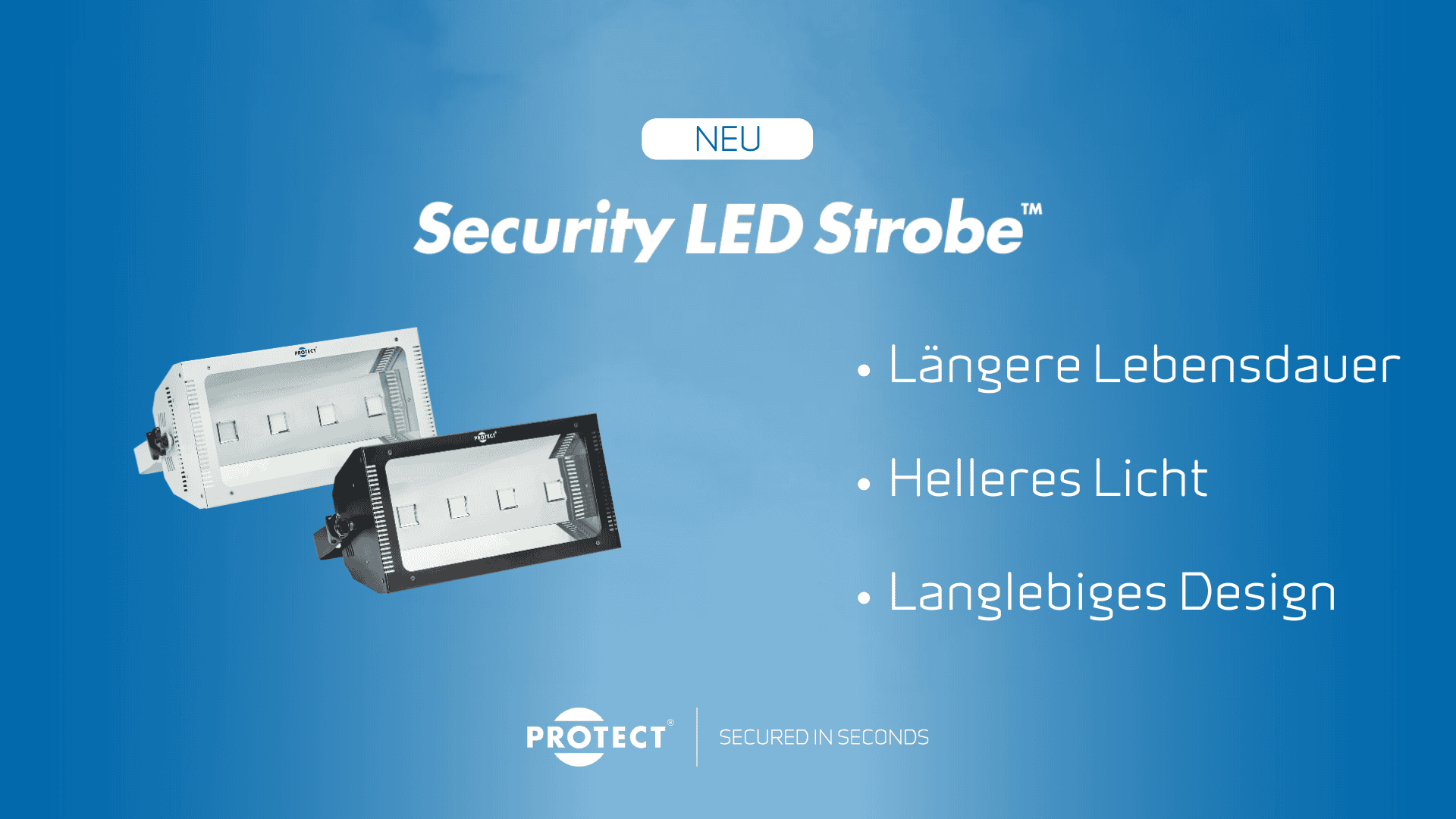 PROTECT bringt das Sicherheits LED Stroboskop™ auf den Markt